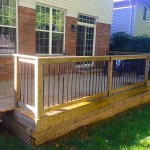 Deck With Railing